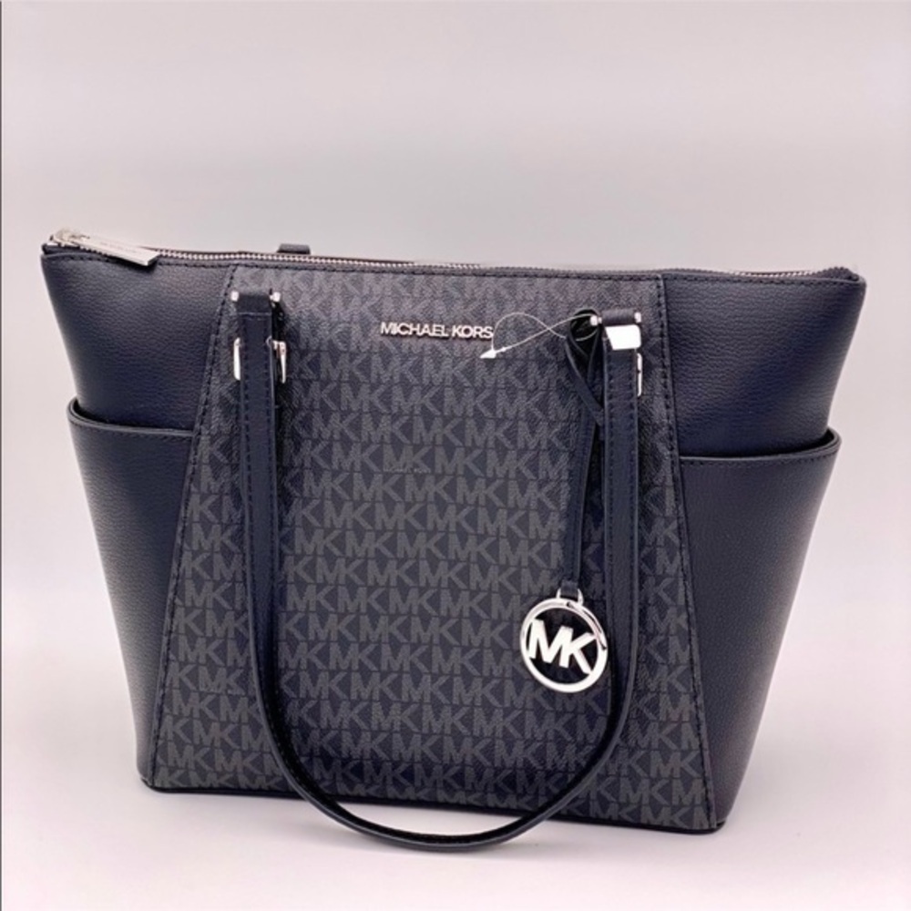 Michael Kors Charlotte Tote Shoulder Bag - Picture 2 of 11